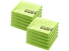 10 draps de bain absorbants verts de la marque PEARL 