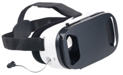 casque réalité virtuelle pour smartphone avec écouteurs et micro intégrés vrb90.3d auvisio