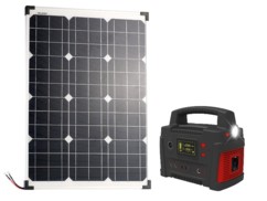 Batterie nomade HSG-900 avec panneau solaire 50 W, par Revolt