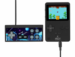 Console de jeux vidéo rétro portable avec 200 jeux 8 bits MGT Mobile Games Technology
