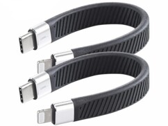 Pack de 2 câbles de chargement et de transfert 45 W USB-C vers Lightning de la marque Callstel