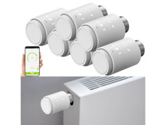 6 thermostats LED programmables connectés pour radiateur de la marque Revolt