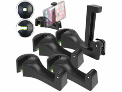 4 supports smartphone 5,5 à 8,5 cm pour appuie-tête de la marque PEARL