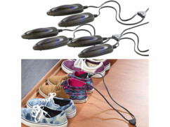 Pack de 3 sèche-chaussures électriques avec mode d'emploi en français