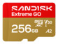 Carte microSD Extreme GO 256 Go UHS-I U3 V30 A2