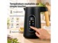 Bouilloire double paroi 1,7 L avec température réglable