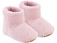 Chaussons chauffants Wilson Gabor roses présentés de trois-quarts sur fond blanc