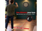 Jeu de fléchettes Ø 45 cm avec cible et 6 fléchettes avec pointes acier