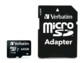 Carte mémoire MicroSD 64 Go UHS-I U1 Verbatim avec adaptateur format carte SD
