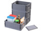 4 caisses de rangement pliables 29 x 21 x 11,5 cm