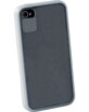 Coque de protection 2en1 pour iPhone 4/4S blanc transparent