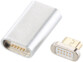 2 adaptateurs Micro-USB magnétiques pour câble de chargement et transfert