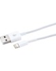 3 câbles Lightning vesr USB - Certifiés MFi - Blanc - 1 m