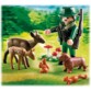 Garde forestier et animaux de la forêt Playmobil 4938