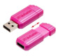 Verbatim clé USB ''Pinstripe'' 16 Go - Rose