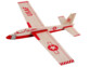 Maquette d'avion planeur en bois revell balsabirds jet glider
