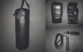 kit d'entrainement kick boxing boxe sac de frappe gants de boxe corde a sauter btx kit