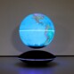 Globe lumineux géopolitique flottant à lévitation magnétique