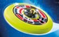 jouet playmobil 6183 sports & action spationaute dans soucoupe frisbee à lancer