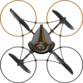 Drone Power in Air Space Galaxy Silverlit coloris noir avec 4 rotors équipés de protection préinstallées
