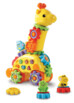 jouet parlant premier age zooz la girafe avec engrenages lumineux pour apprendre les formes et la motricité