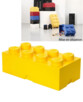 Brique de rangement Lego 8 plots (12 litres) - Jaune