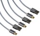 3 câbles Micro USB à embout magnétique 1,2m