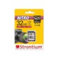 Packaging de la carte SDXC Strontium Nitro U1 de 32 Go.