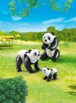 Couple de pandas et leur bébé n°6652 Playmobil