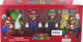 Pack de 4 figurines Super Mario à collectionner.