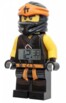 Réveil LEGO Ninjago Cole 7001118 vu de trois quart droite.