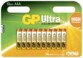 Piles alcalines AAA GP Ultra - x10
