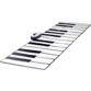 Tapis piano XXL par Playtastic. Avec 14 touches blanches et 10 noires, 2 haut-parleurs et contrôle du volume