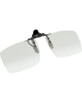 Verres de lunettes 3D amovibles à polarisation circulaire