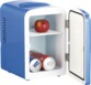 Mini réfrigérateur 2 en 1 avec prise 12 / 230 V - bleu (reconditionné)