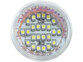Ampoule à 24 LED SMD GU10 blanc froid