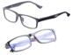 2 lunettes de protection anti-lumière bleue +3,0 dioptries avec protection UV400