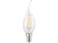 9 ampoules LED à filament bougie E14 - 4 W - 470 lm - Blanc chaud