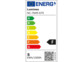 Label de classe d'efficacité énergétique F du produit NC7649