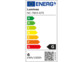 Etiquette énergétique des 4 ampoules LED E14