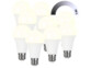 9 ampoules LED E27 à intensité variable - 1050 lm - Blanc chaud