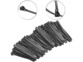 200 colliers de serrage réutilisables - Noir - 150 x 7,6 mm