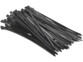 400 colliers de serrage réutilisables - Noir - 300 x 7,6 mm