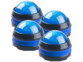 4 masseurs roll-on avec support rotatif 360° - Bleu