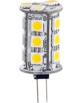 10 ampoules 18 LED SMD G4 blanc neutre