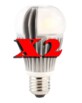 Lot de 2 ampoules LED Premium 12 W E27 blanc froid