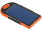 Batterie de secours solaire 3000 mAh avec 2 ports USB + mini lampe LED PB-30.s