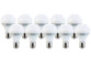 10 ampoules LED 7 W E27 Blanc Luminea
