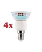 4x ampoules LED spot dimmable, culot E14, blanc chaud