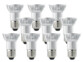 10 ampoules 24 LED SMD E27 blanc chaud